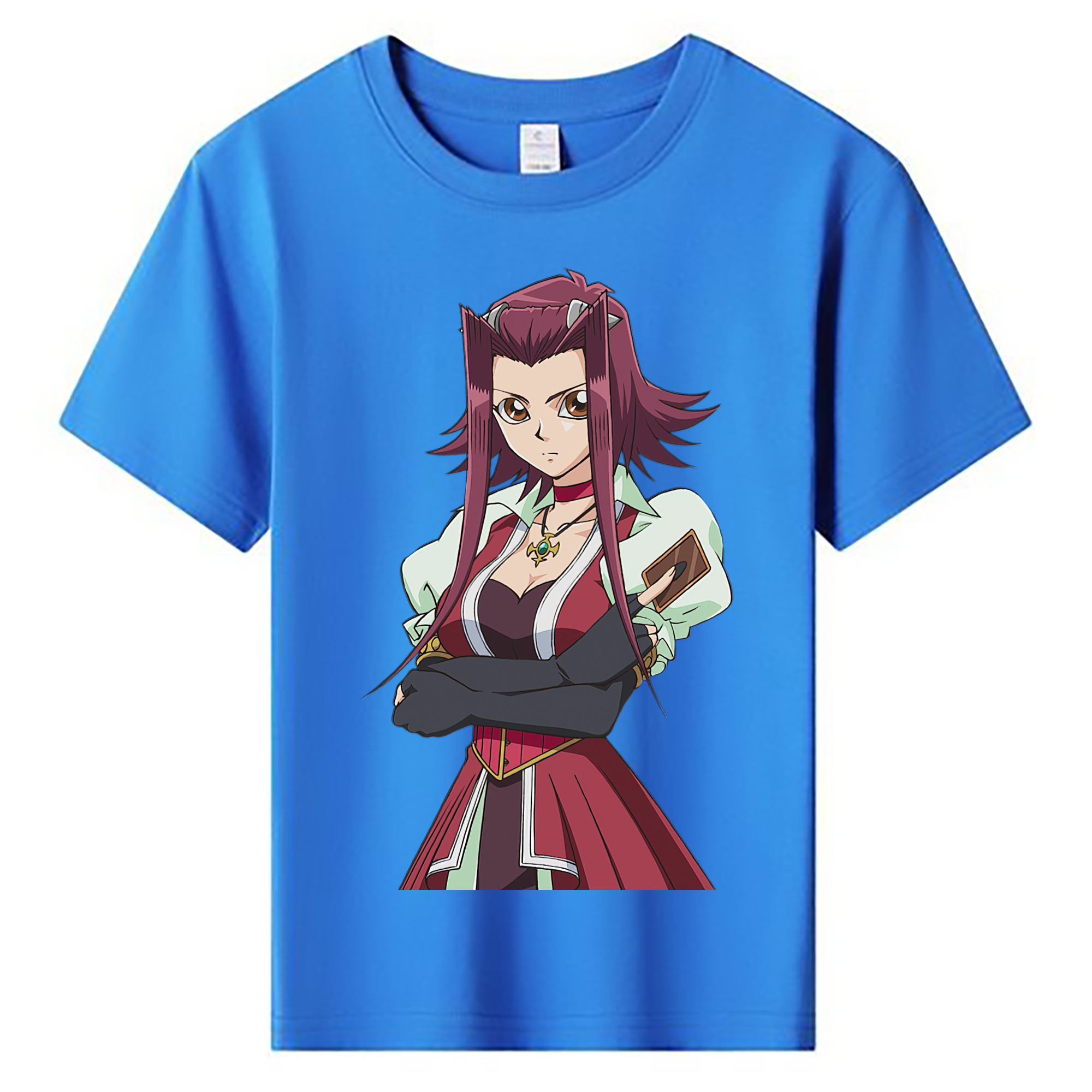 （画像用） 遊☆戯☆王 Yu-Gi-Oh! 綿100％キッズTシャツ（フロントプリント）